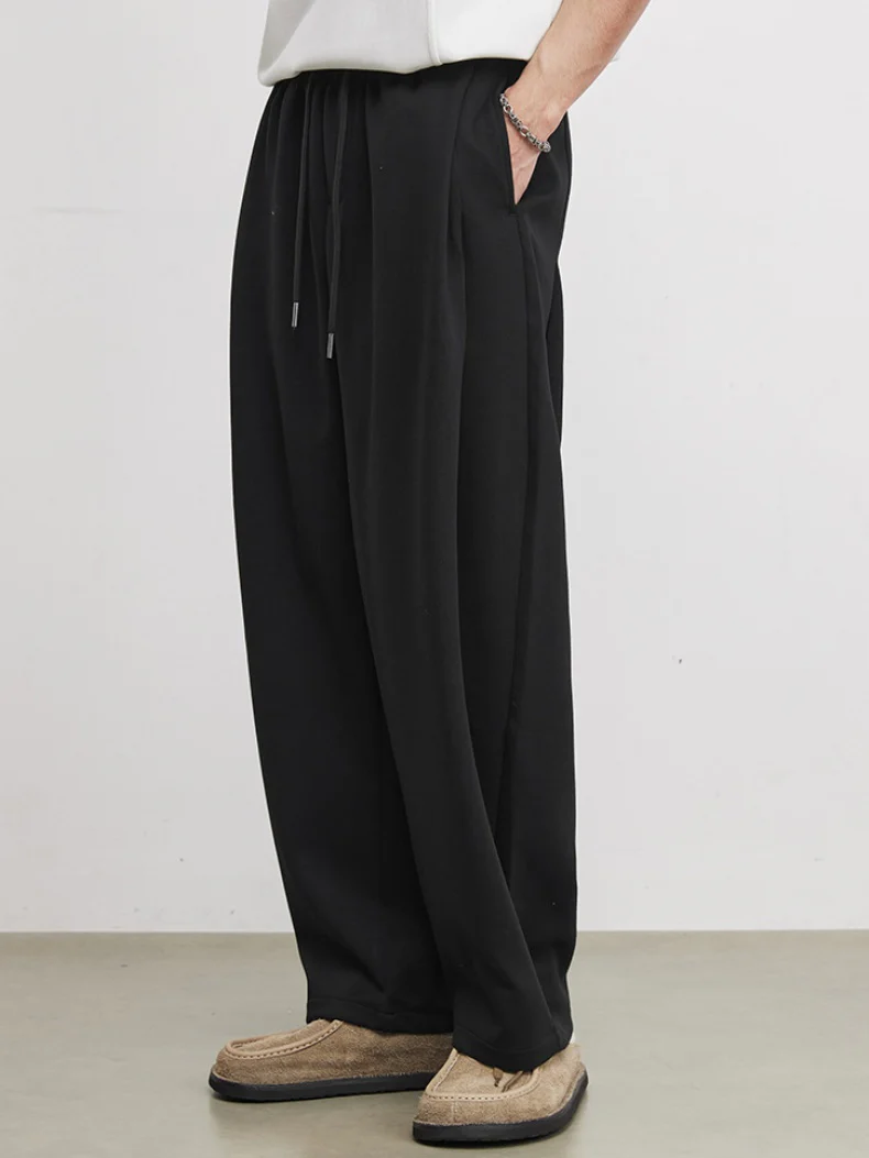 Wide-leg Loose-fit Comfort Pants - Image 6