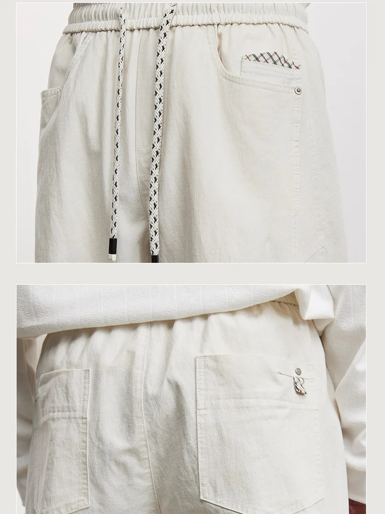 Loose-fit Simple Versatile Straight-fit Pants - Image 5