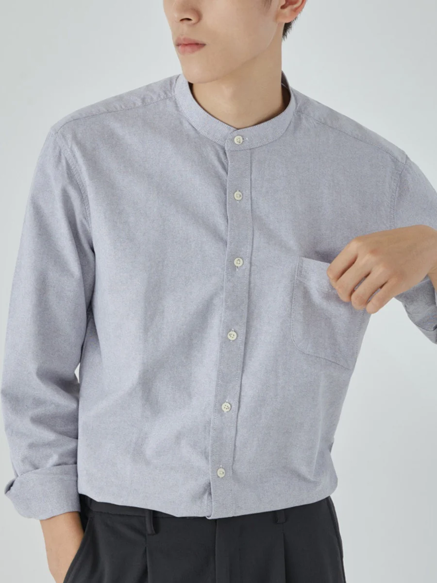 Leisure Stand Collar Shirts - Image 4