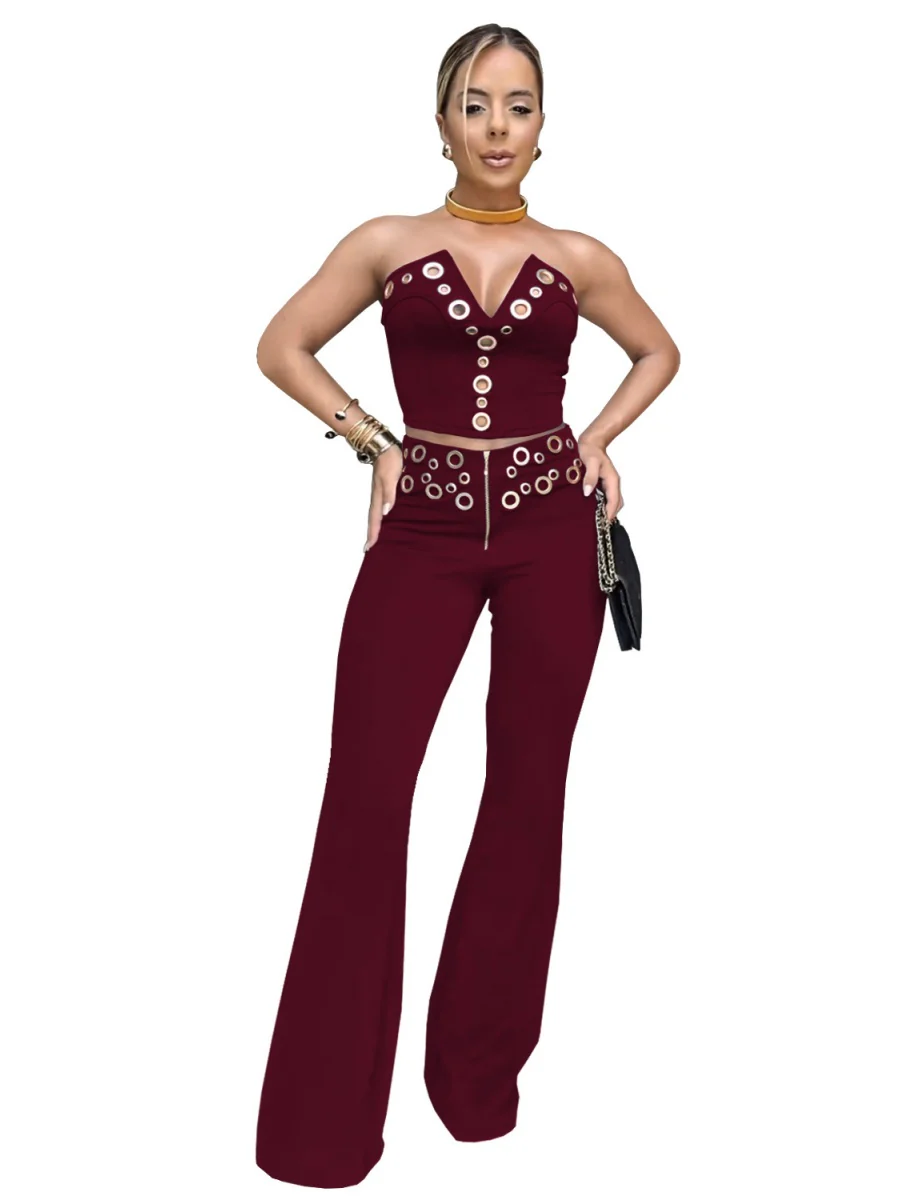 Tube Top Pants Set 2-piece Sets - Image 5