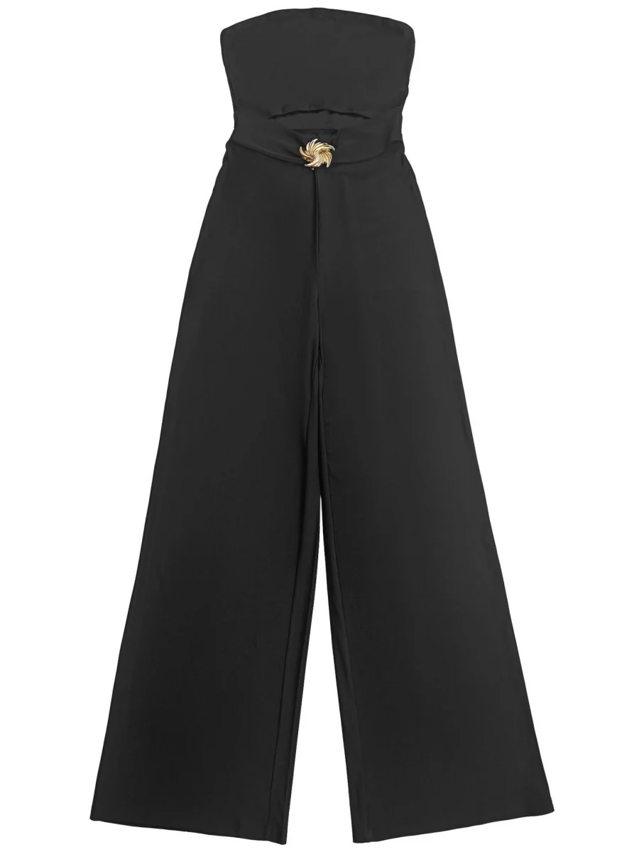 Navel Tube Top Jumpsuits - Image 11