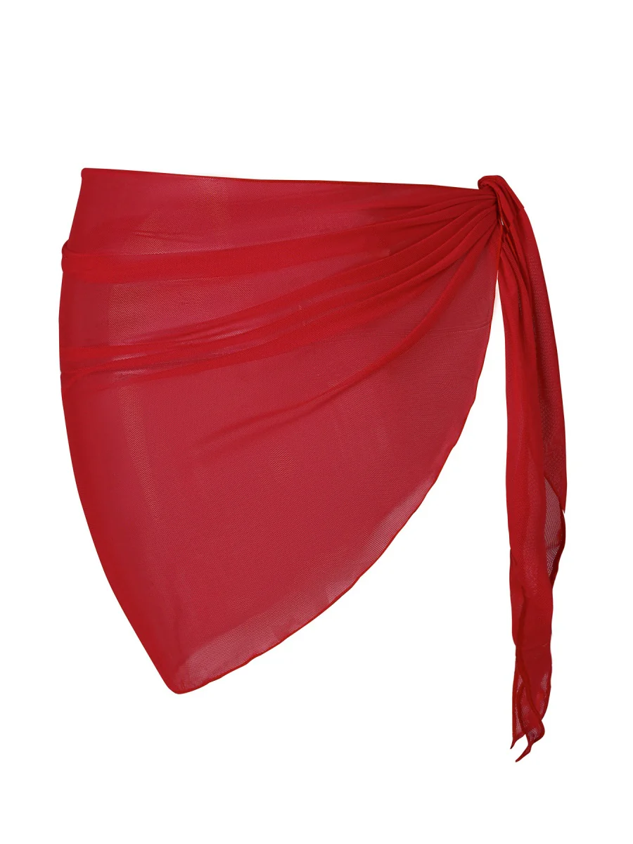 Gradient Color Tie Beach Dress - Image 22