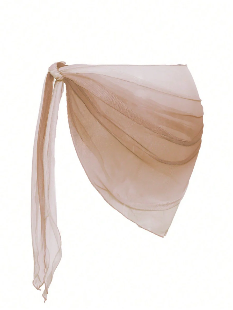 Gradient Color Tie Beach Dress - Image 5
