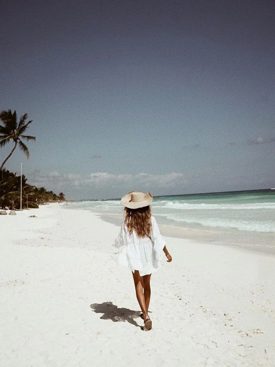 White Cotton Layered Lace-trimmed Shirt-style Flared Sleeve Beach Cover-up, Sun Protection Swimwear Jacket, Women's Cardigan - Image 4