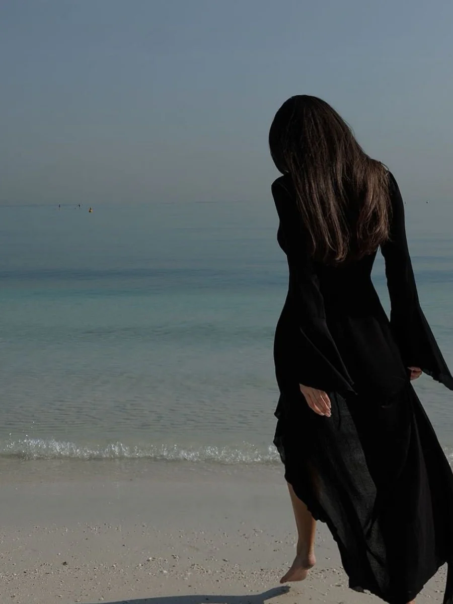 Long-sleeved Ruffled Cardigan Beachwear - Image 12