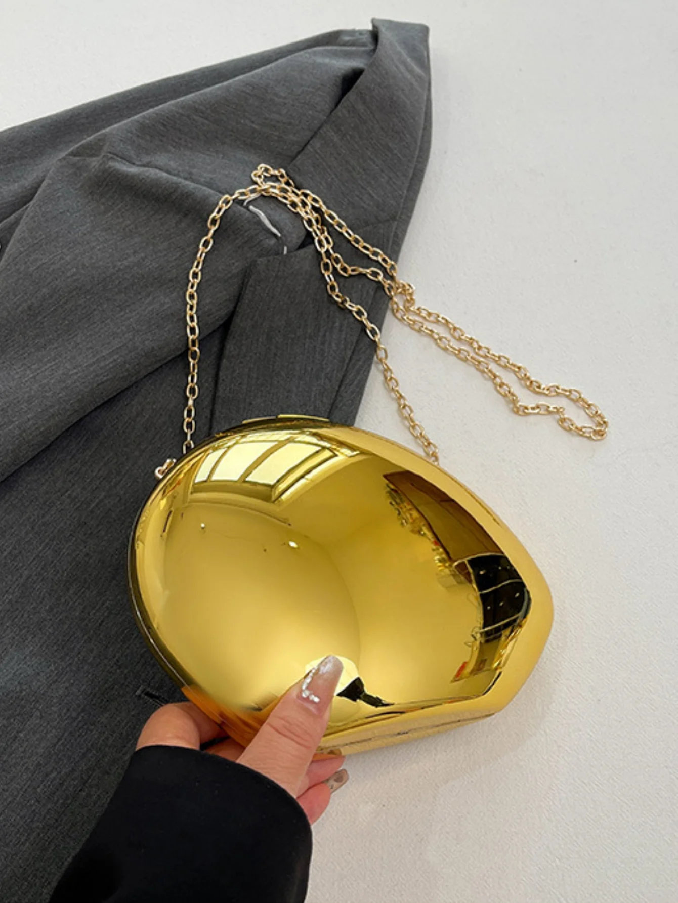 Acrylic Glossy Crossbody Bag - Image 6