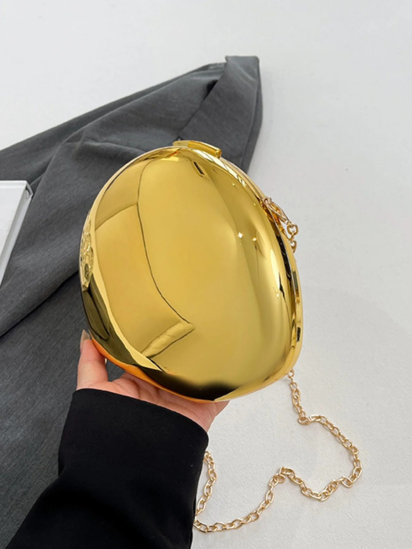 Acrylic Glossy Crossbody Bag - Image 8