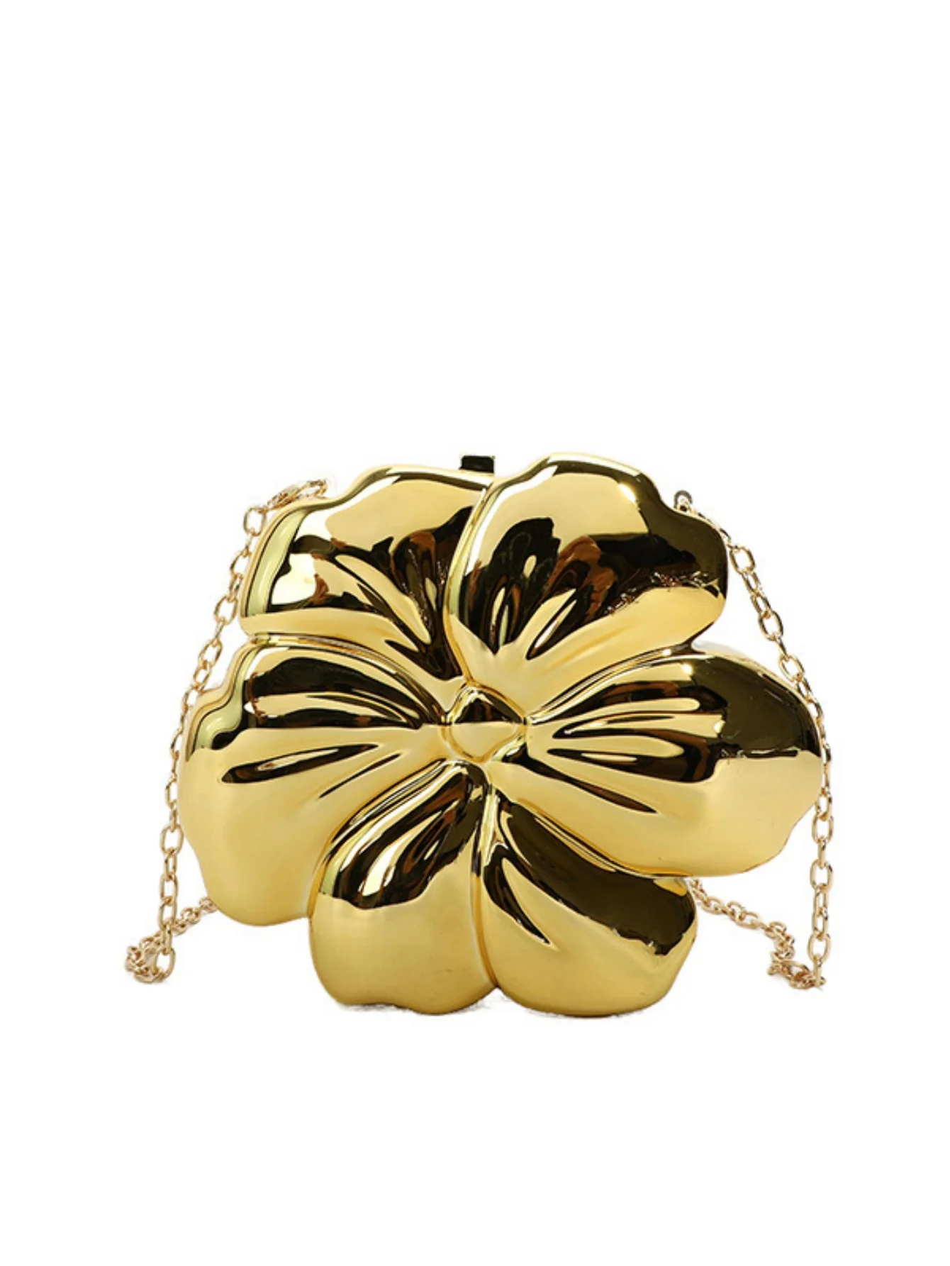 Personalized And Creative Acrylic Flower Evening Bag