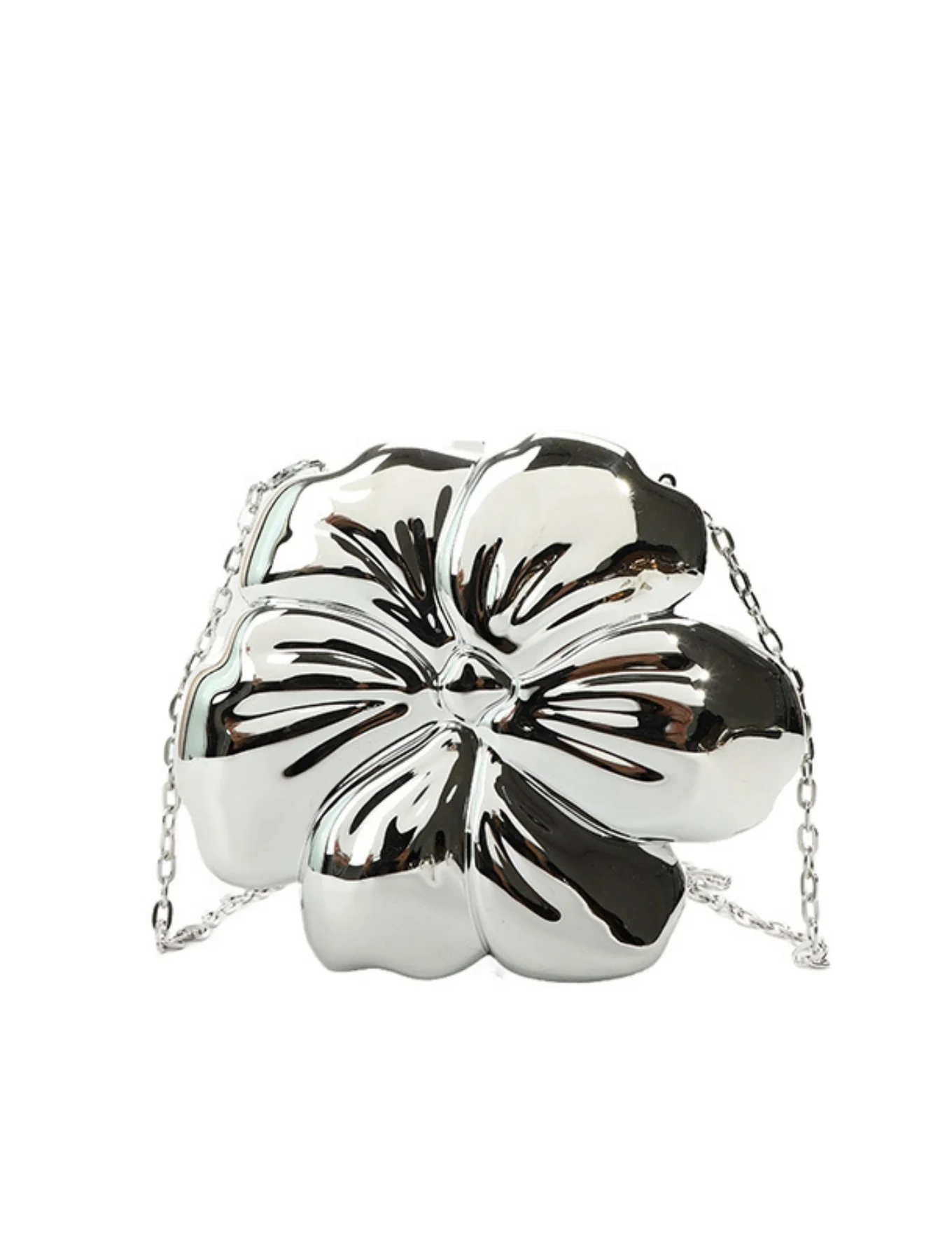 Personalized And Creative Acrylic Flower Evening Bag - Image 2