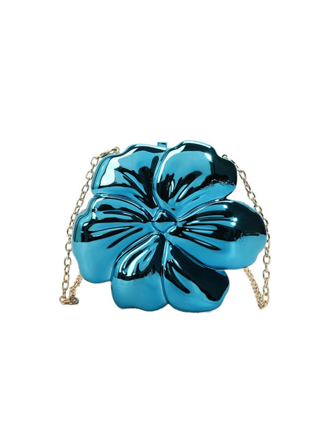 Personalized And Creative Acrylic Flower Evening Bag - Image 4