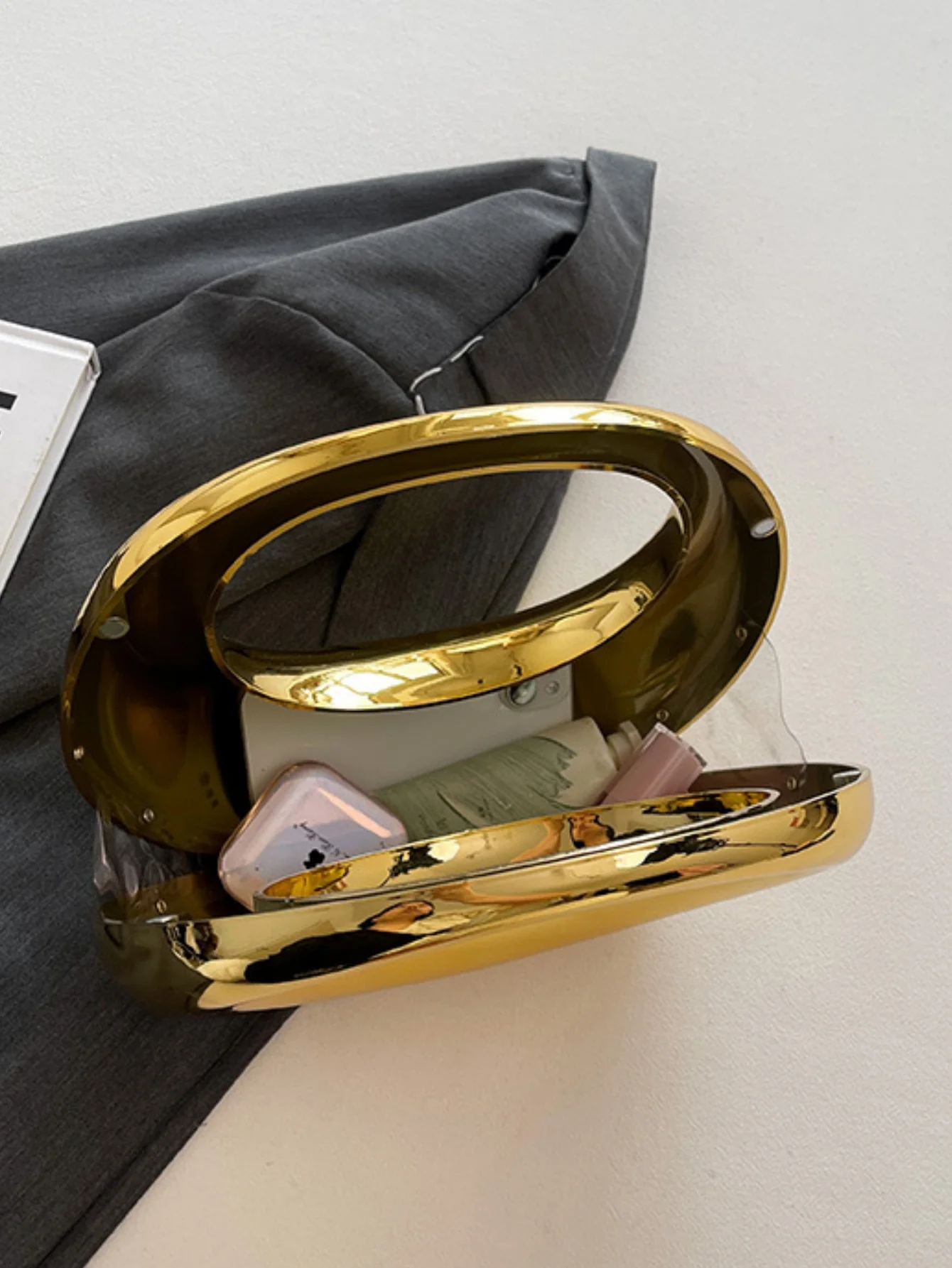 Evening Handbag Acrylic Crossbody Bag - Image 11