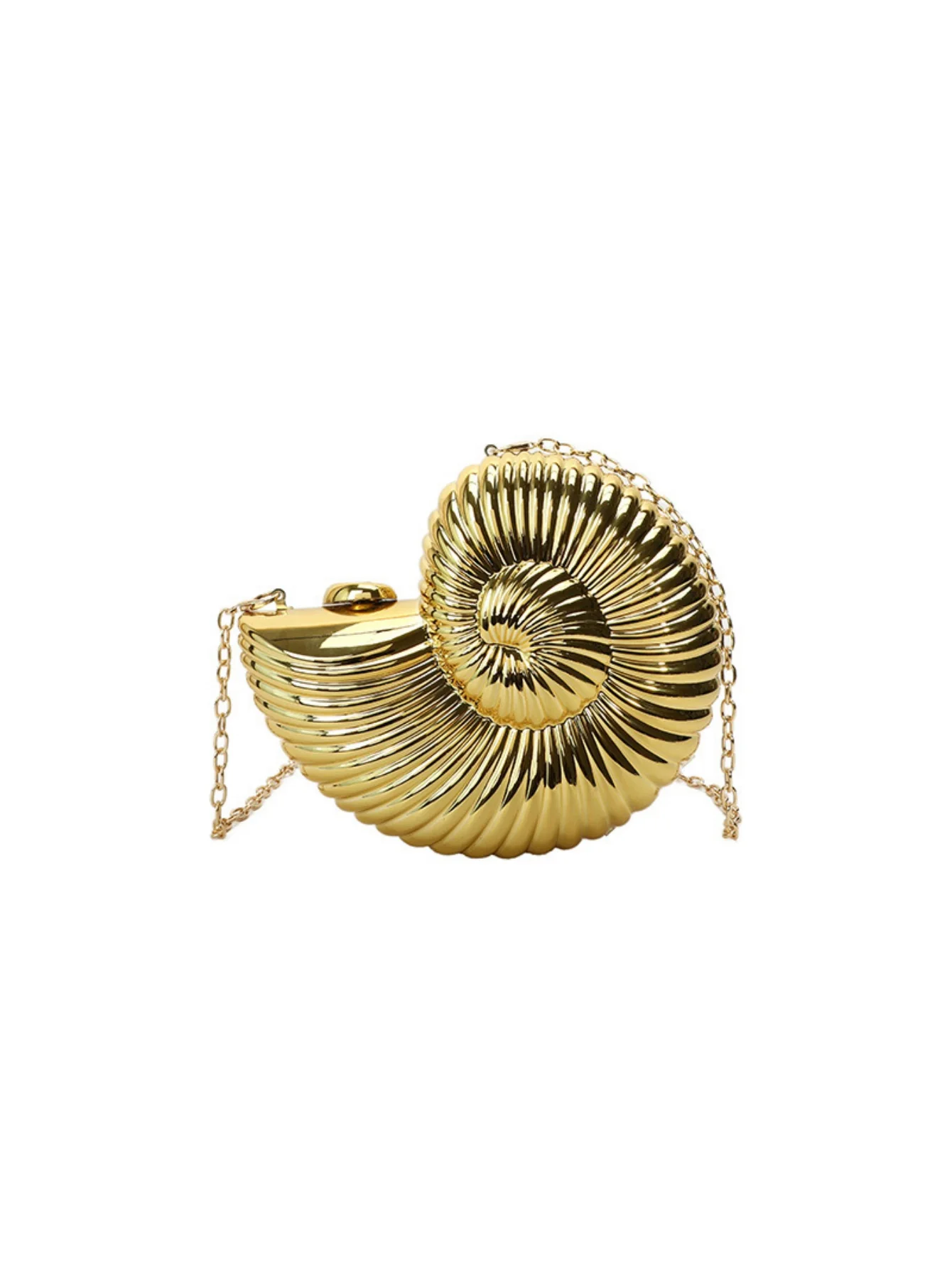 Design-conscious Seashell Acrylic Crossbody Bag