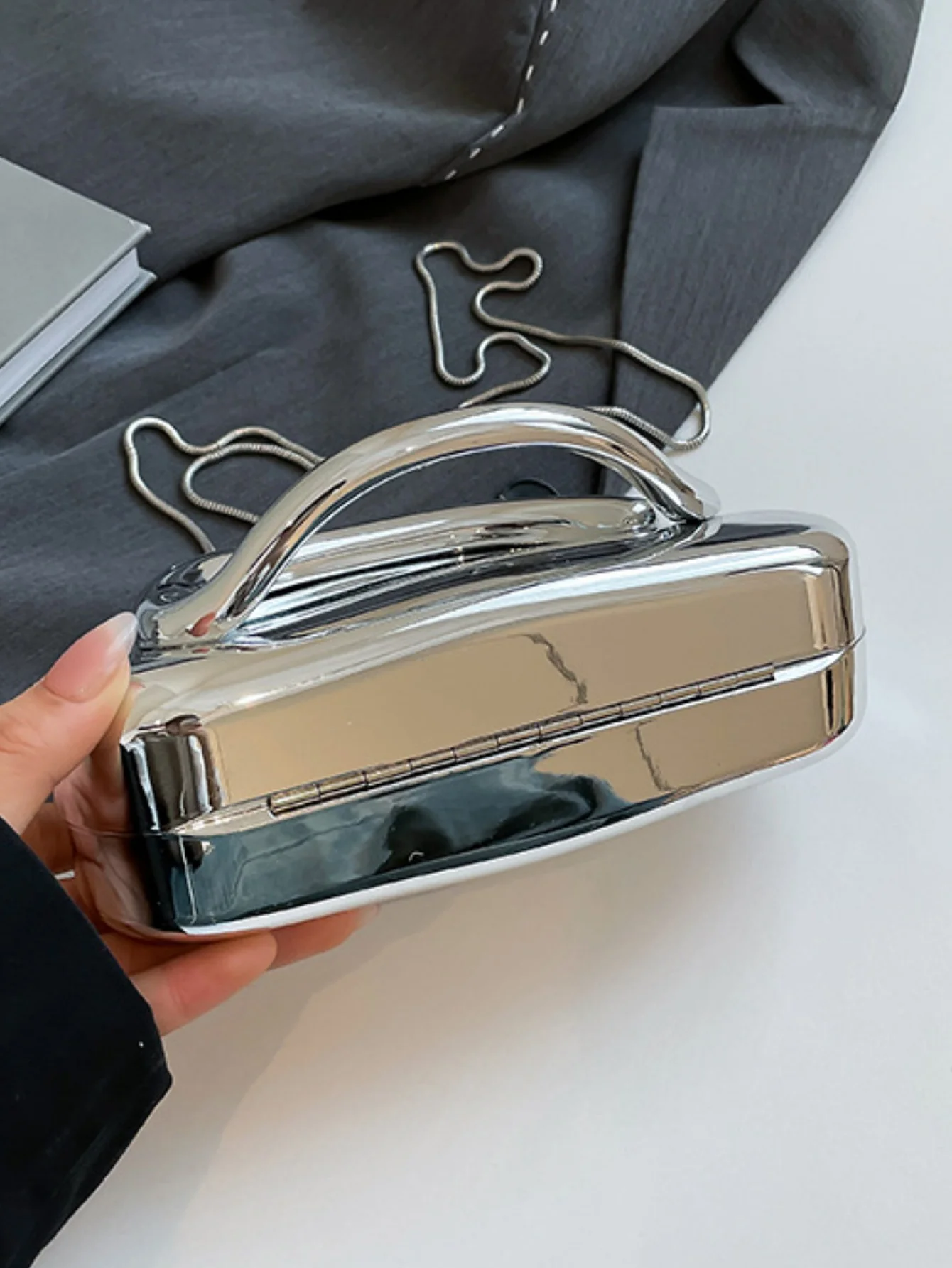 Acrylic Party Handbag/Crossbody Bag - Image 4