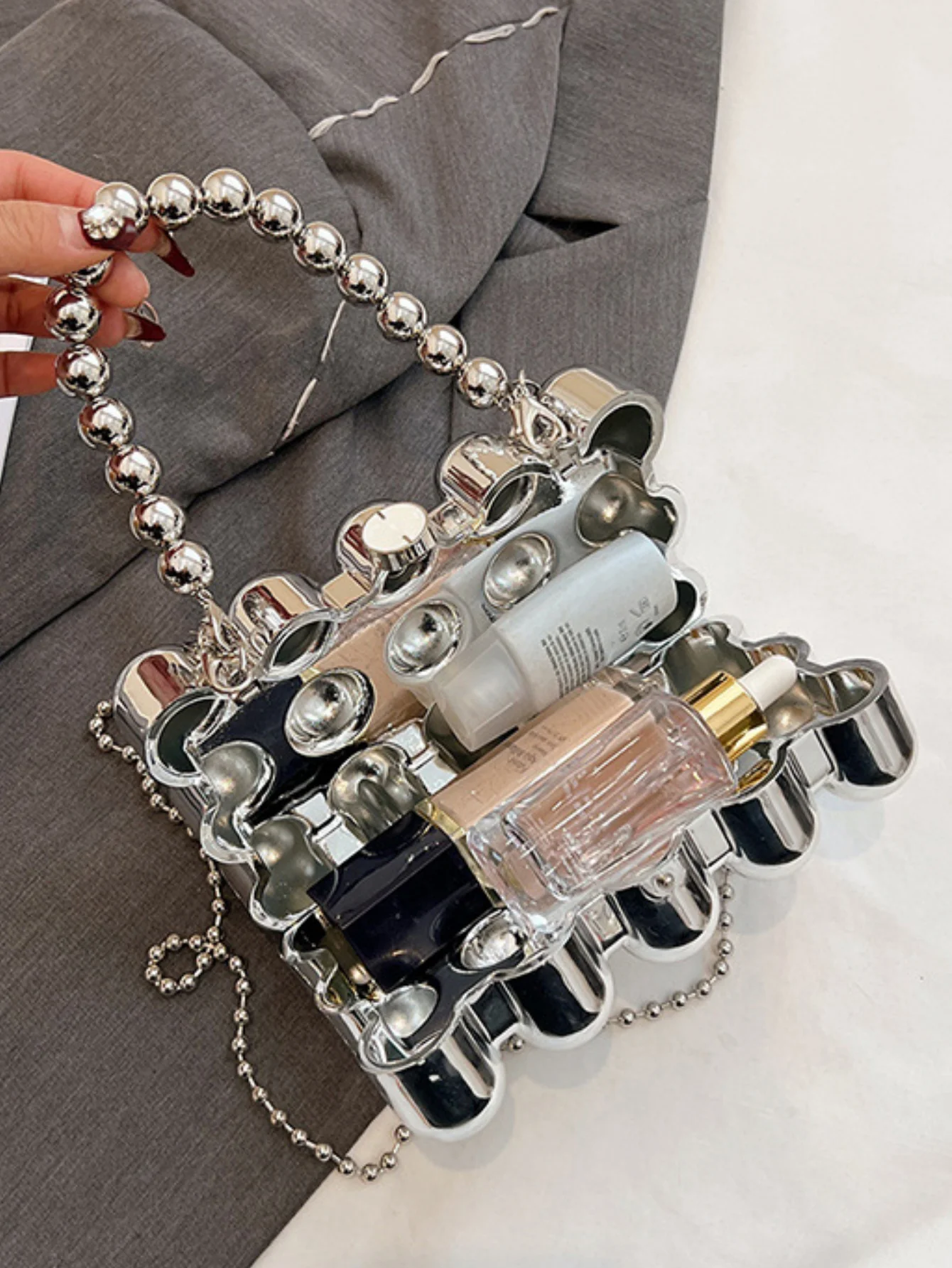 Beaded Party Crossbody Bag - Image 6