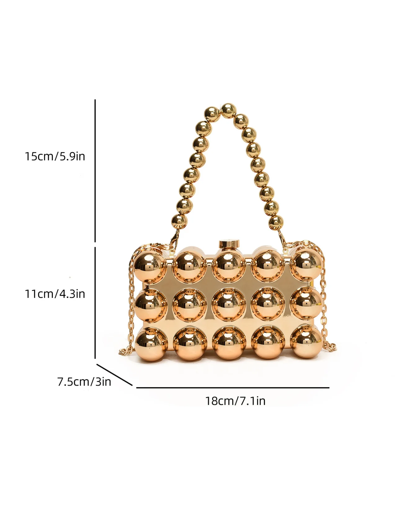 Beaded Party Crossbody Bag - Image 9