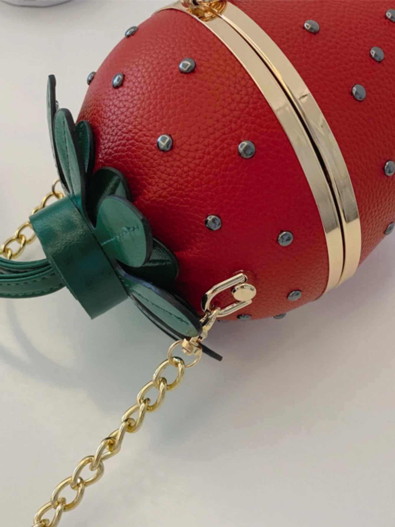 Strawberry Design Fun Crossbody Bag - Image 13
