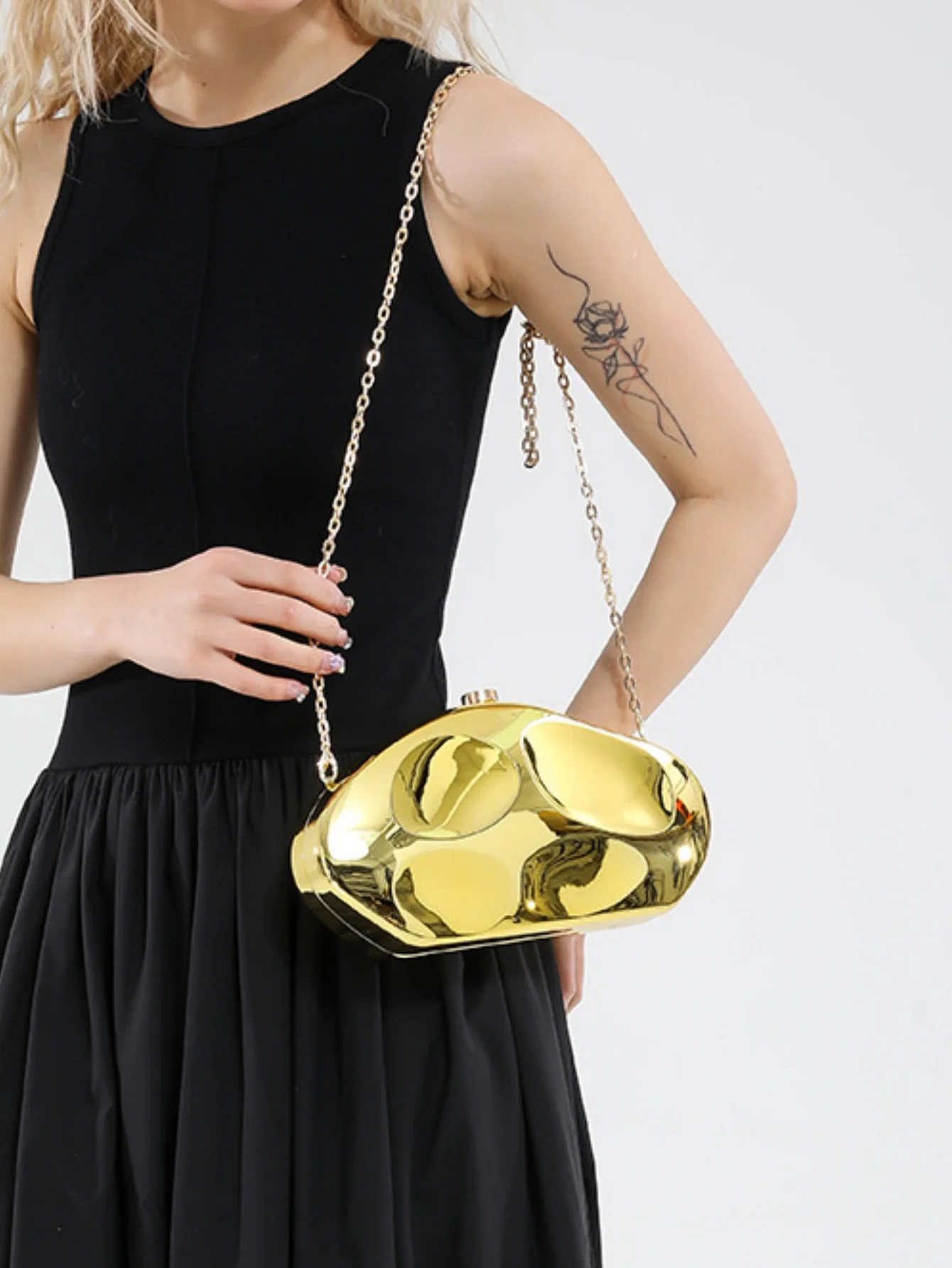 Acrylic Fashion Evening Shoulder/Crossbody Bag - Image 3