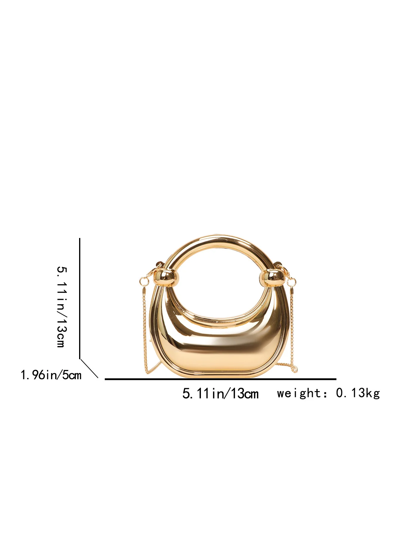 Chain Banquet Wristlet Rope Knot Handbag Acrylic Crossbody Bag - Image 19