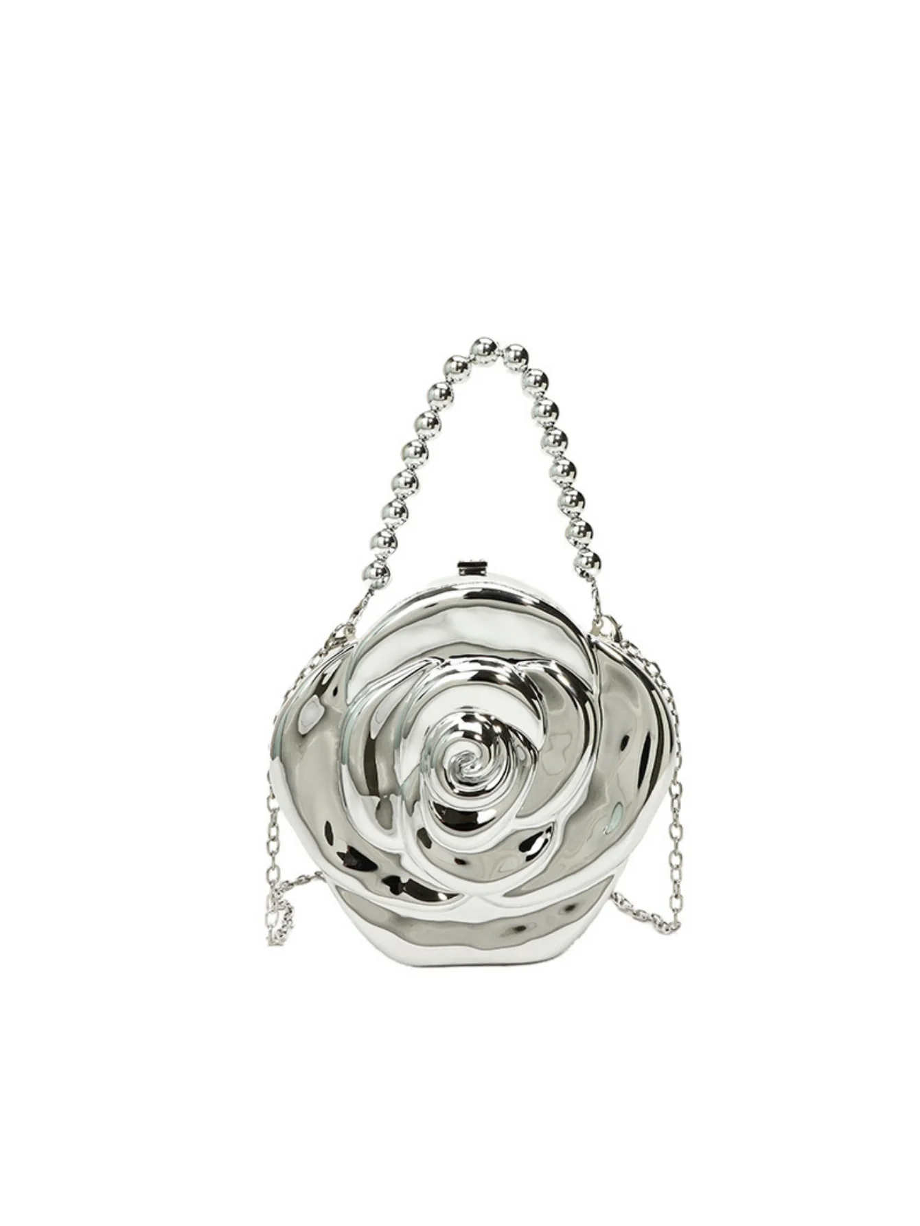 Floral Evening Shoulder Bag