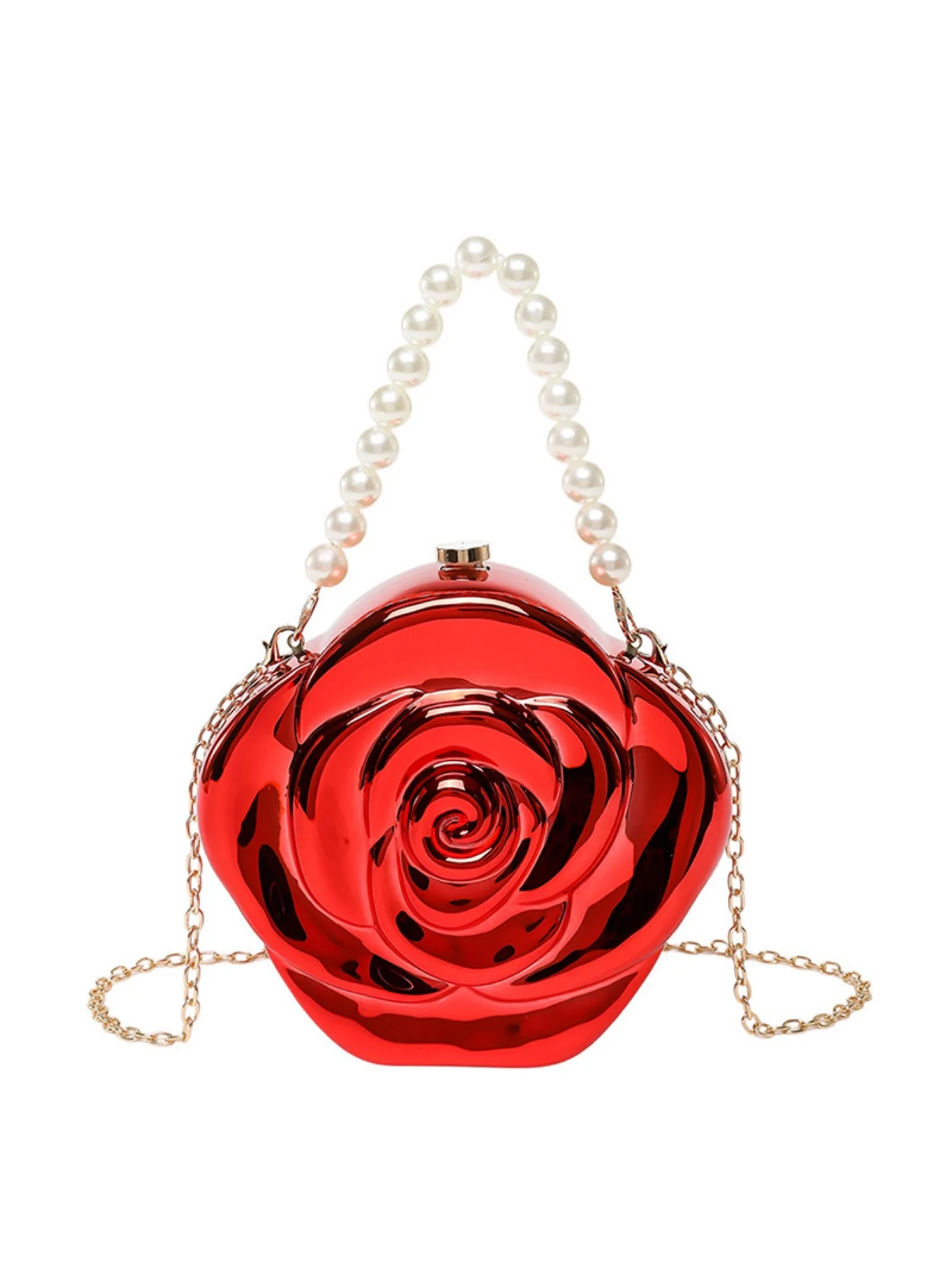 Floral Evening Shoulder Bag - Image 14