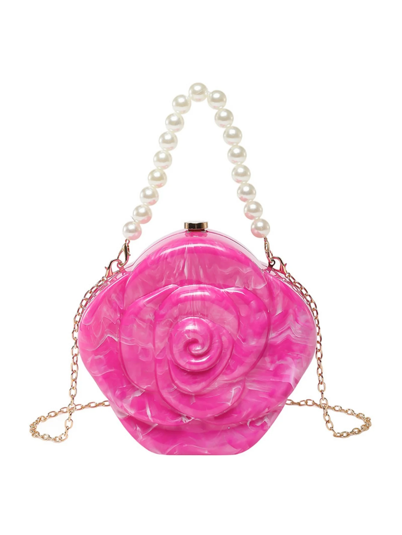 Floral Evening Shoulder Bag - Image 16