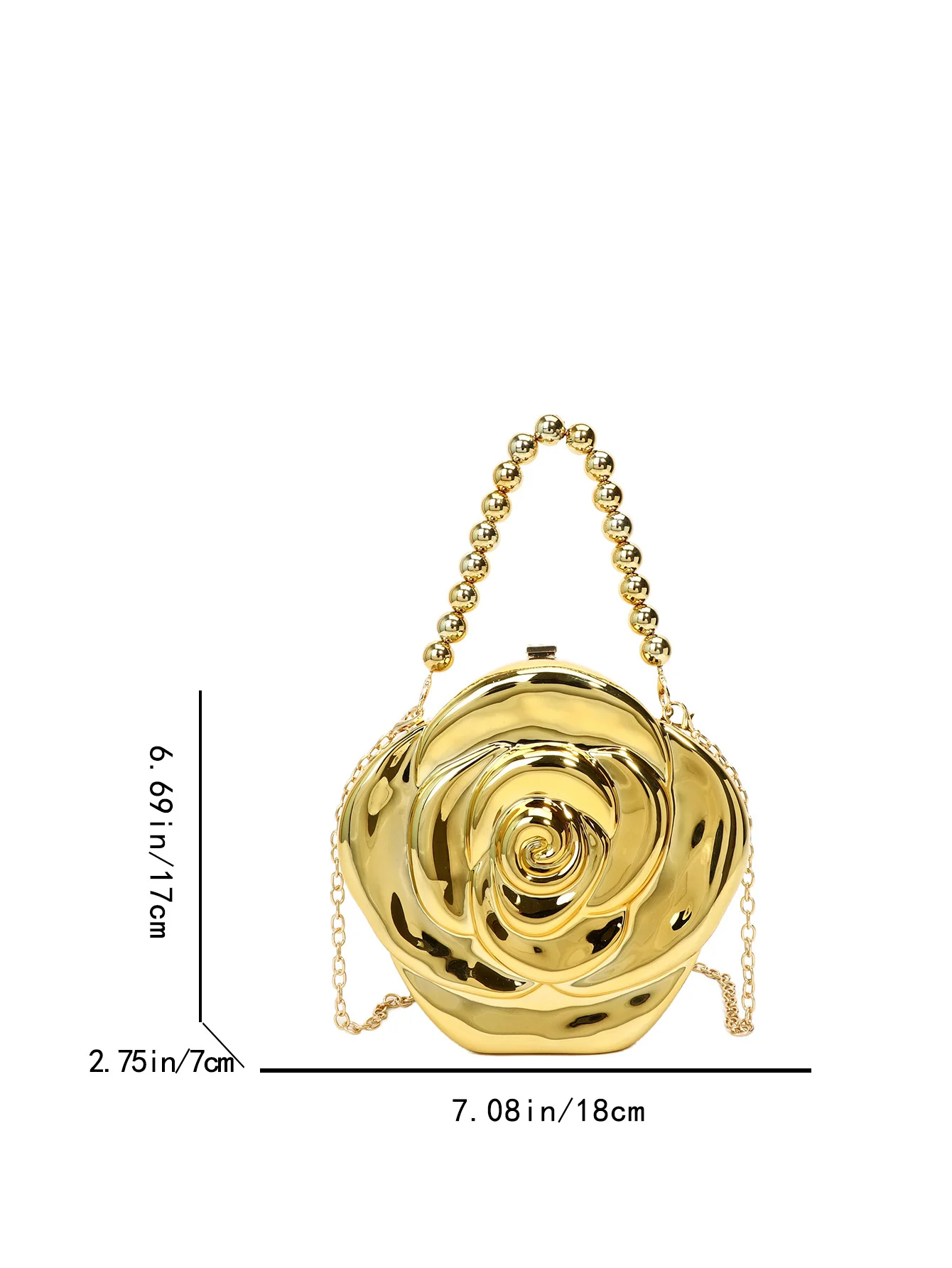 Floral Evening Shoulder Bag - Image 18