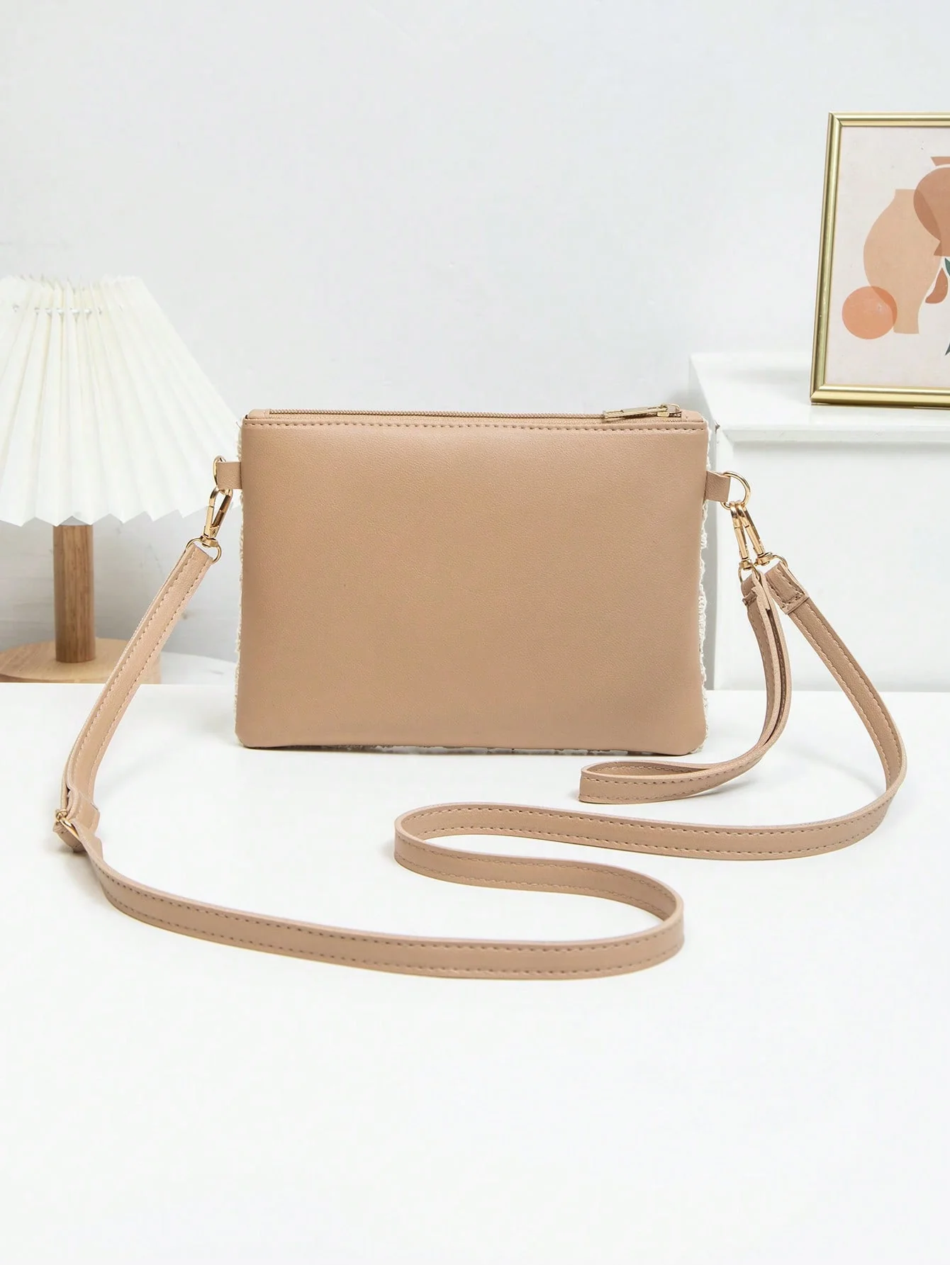 Vacation Lace Cutout Crossbody Bag - Image 2