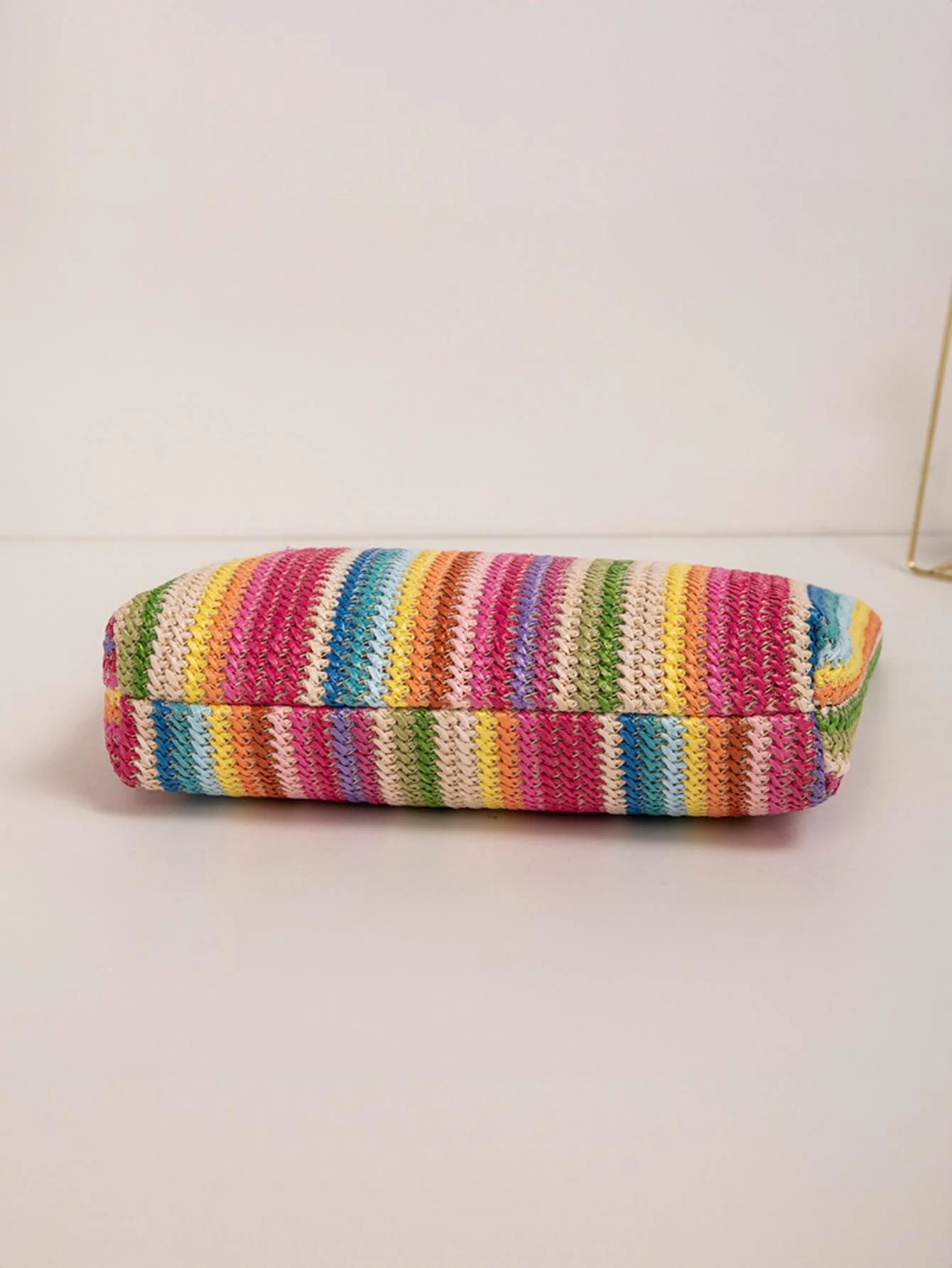 Colorful Straw Tote Bag For Vacation - Image 9