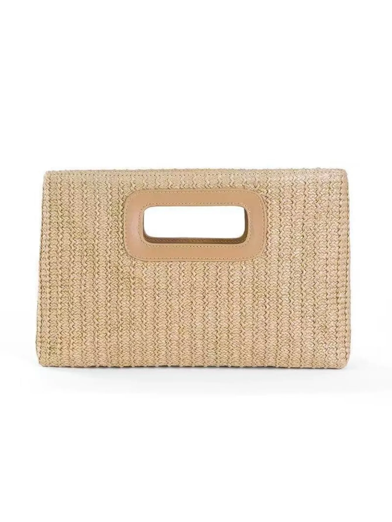 Colorful Straw Tote Bag For Vacation - Image 9