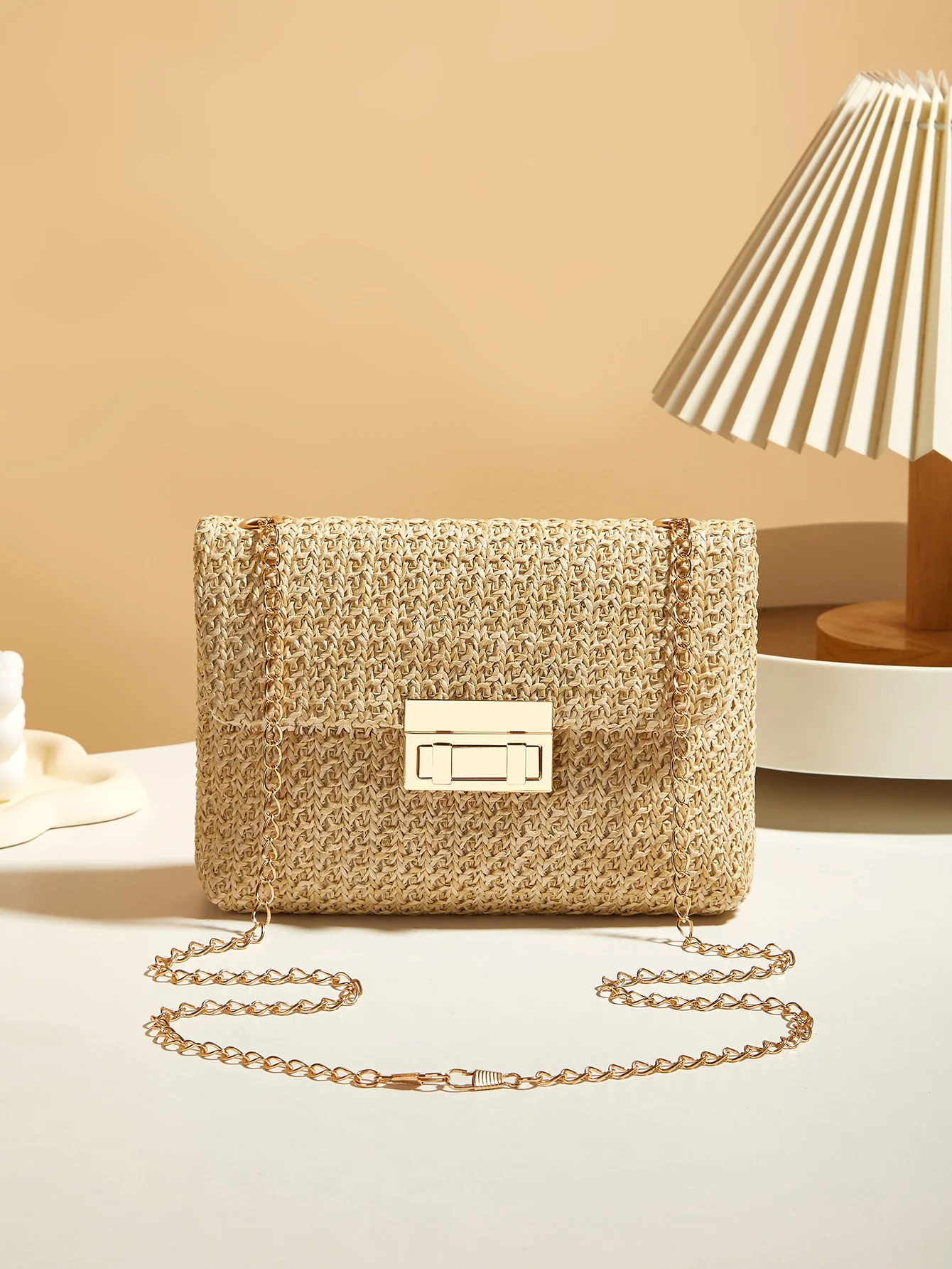 Vacation Straw Crossbody Bag - Image 3