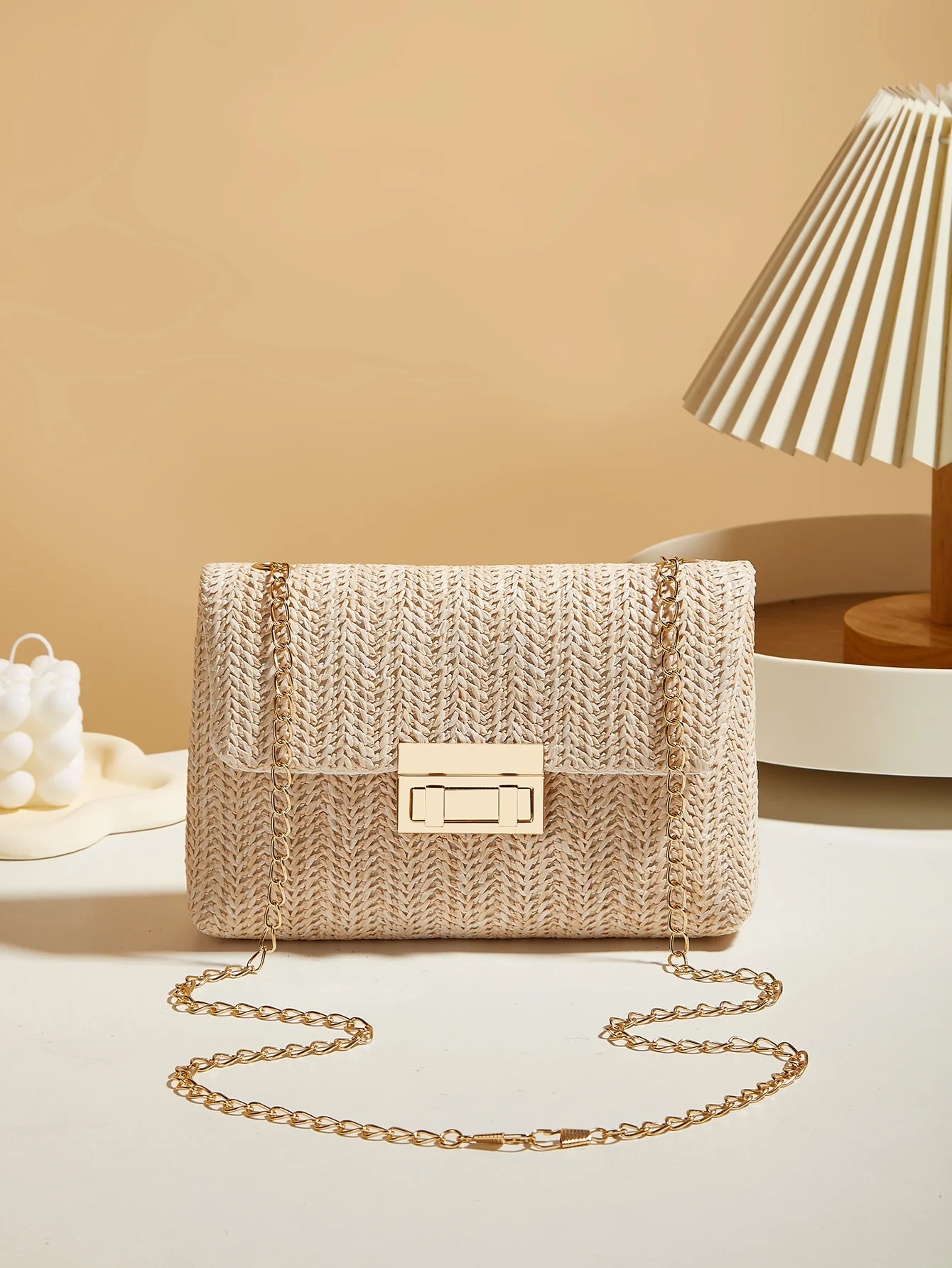 Vacation Straw Crossbody Bag - Image 7