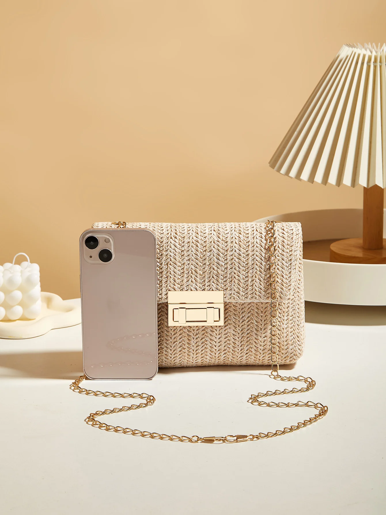 Vacation Straw Crossbody Bag - Image 8