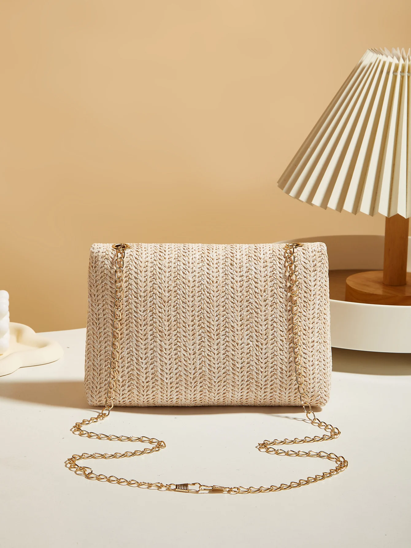 Vacation Straw Crossbody Bag - Image 9