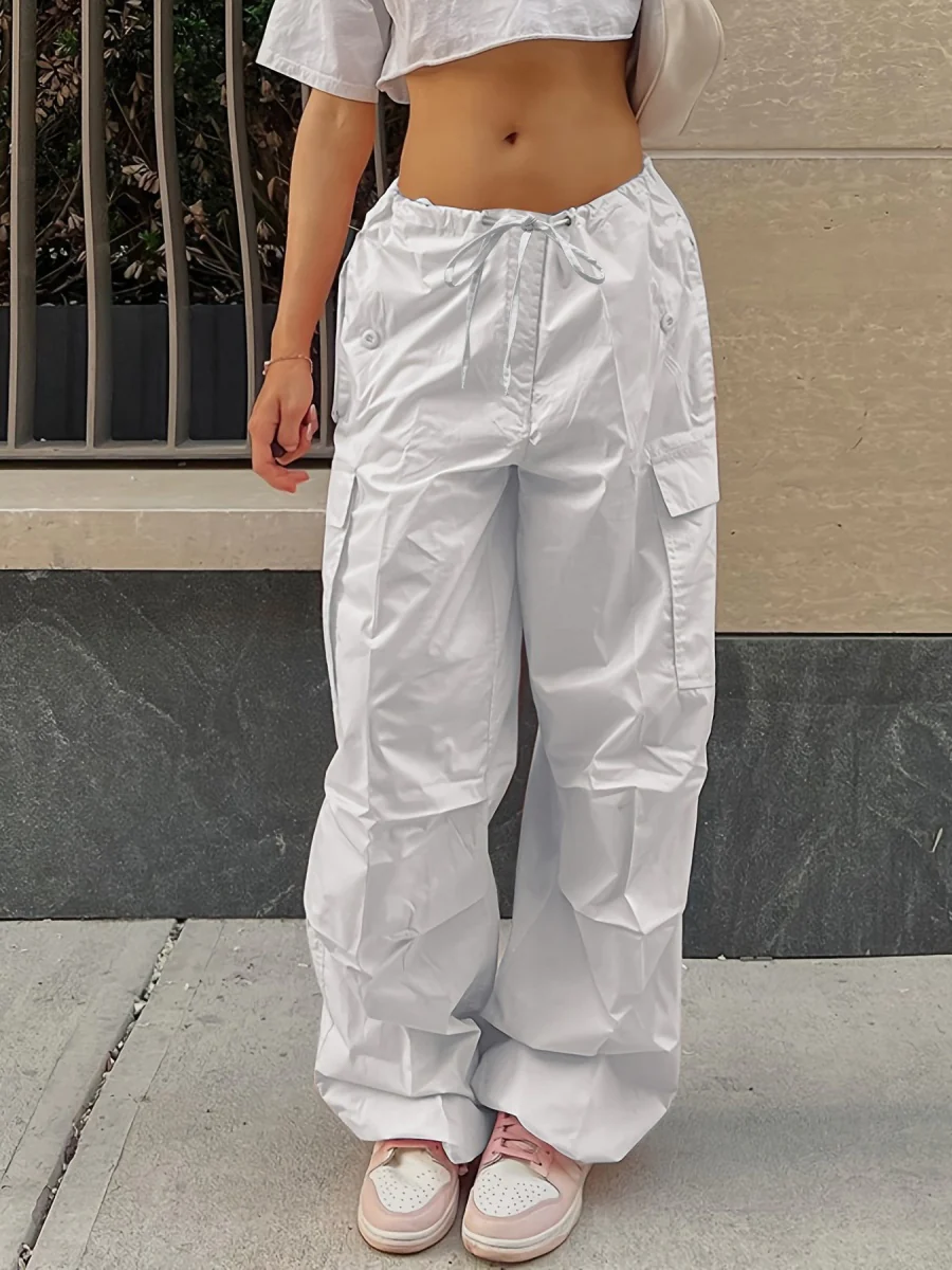 Low-rise Drawstring Jogger Pants