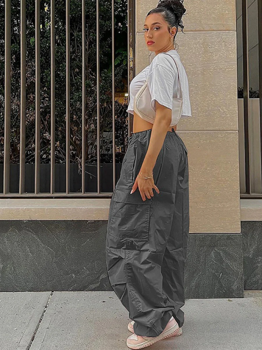 Low-rise Drawstring Jogger Pants - Image 6
