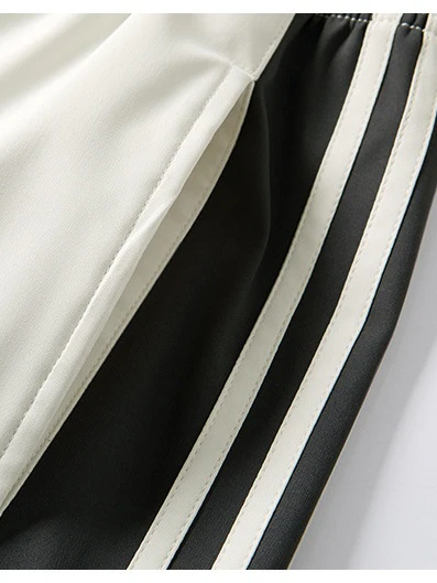 Loose-fit Versatile Vertical Stripes 2-piece Sets - Image 9