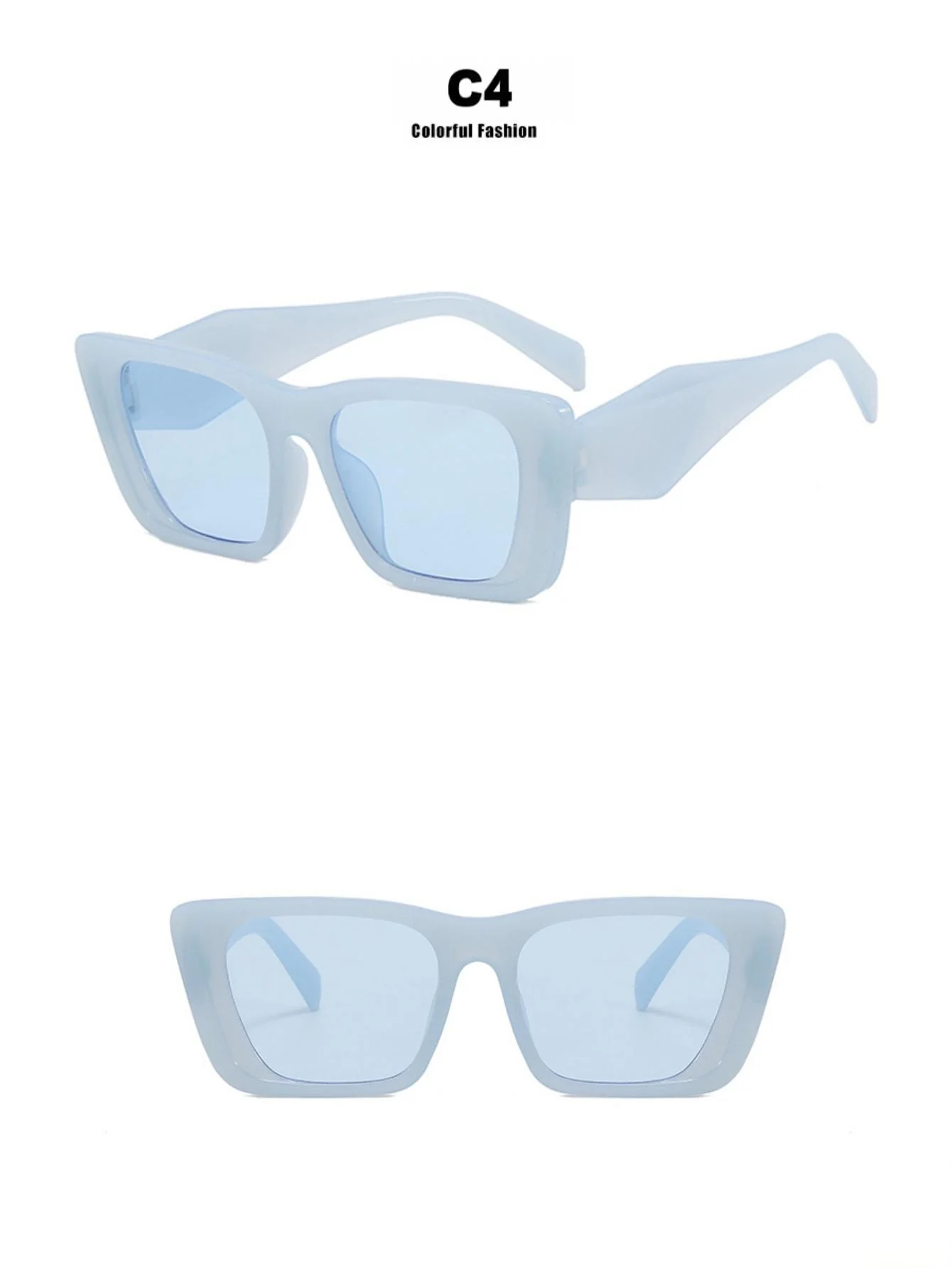 Full-frame Square Sunglasses - Image 11