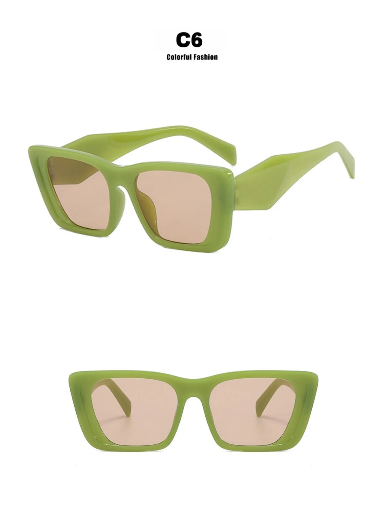 Full-frame Square Sunglasses - Image 15