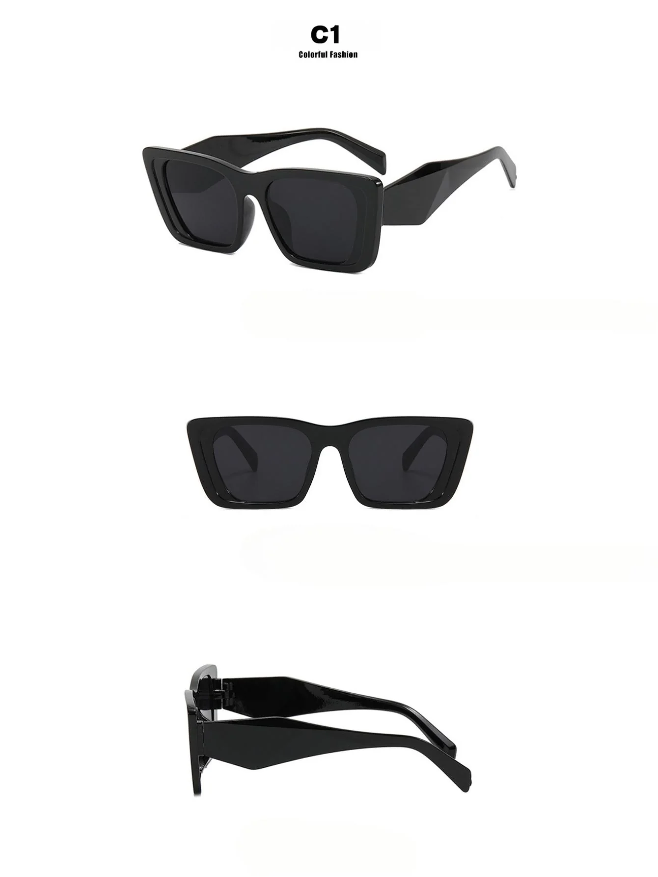 Full-frame Square Sunglasses - Image 5