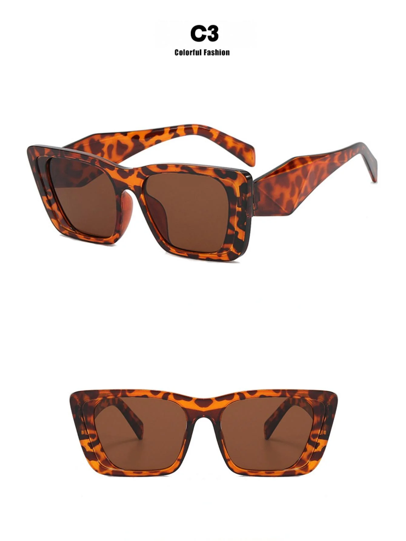 Full-frame Square Sunglasses - Image 9