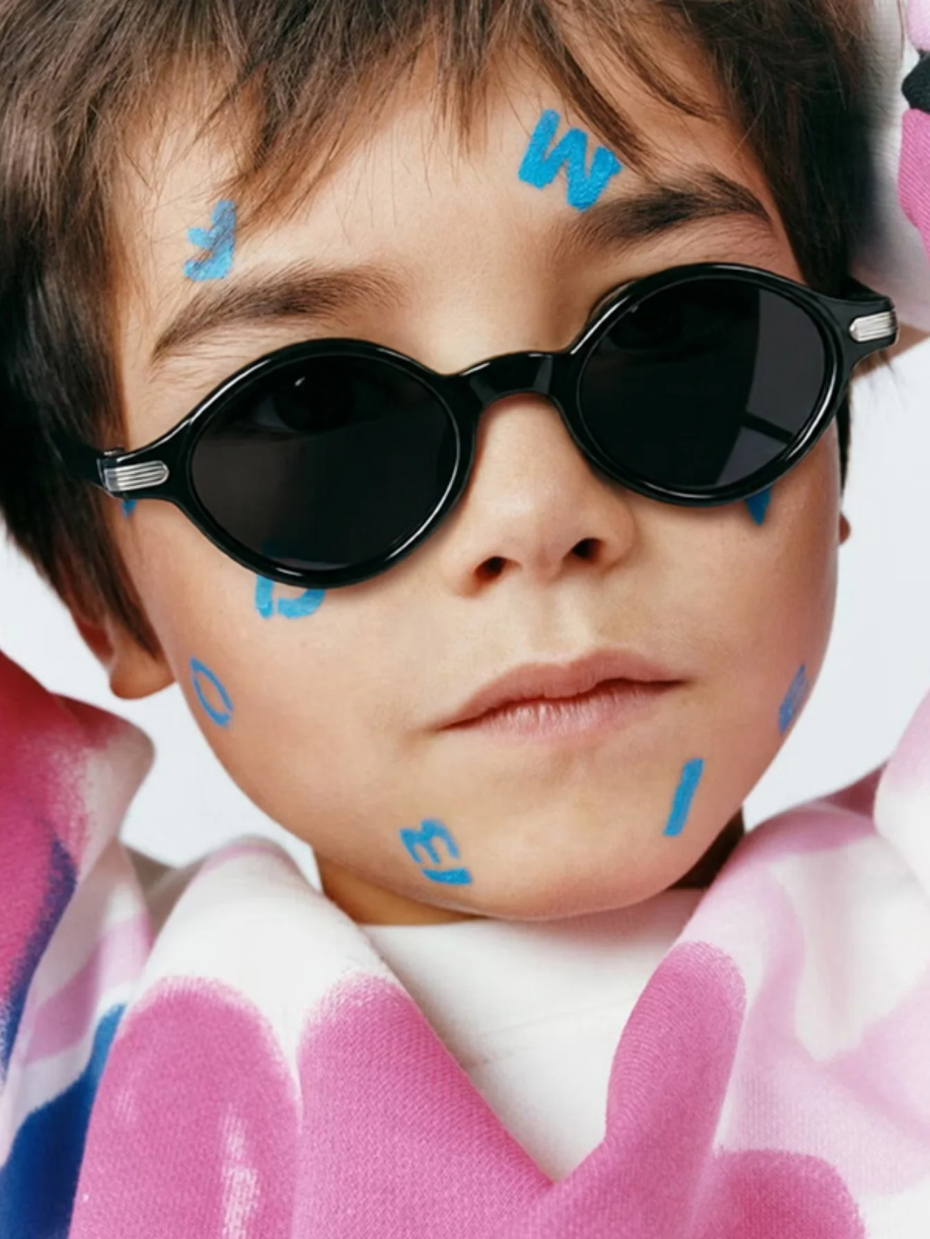 Full-frame Oval-frame Children's Sunglasses