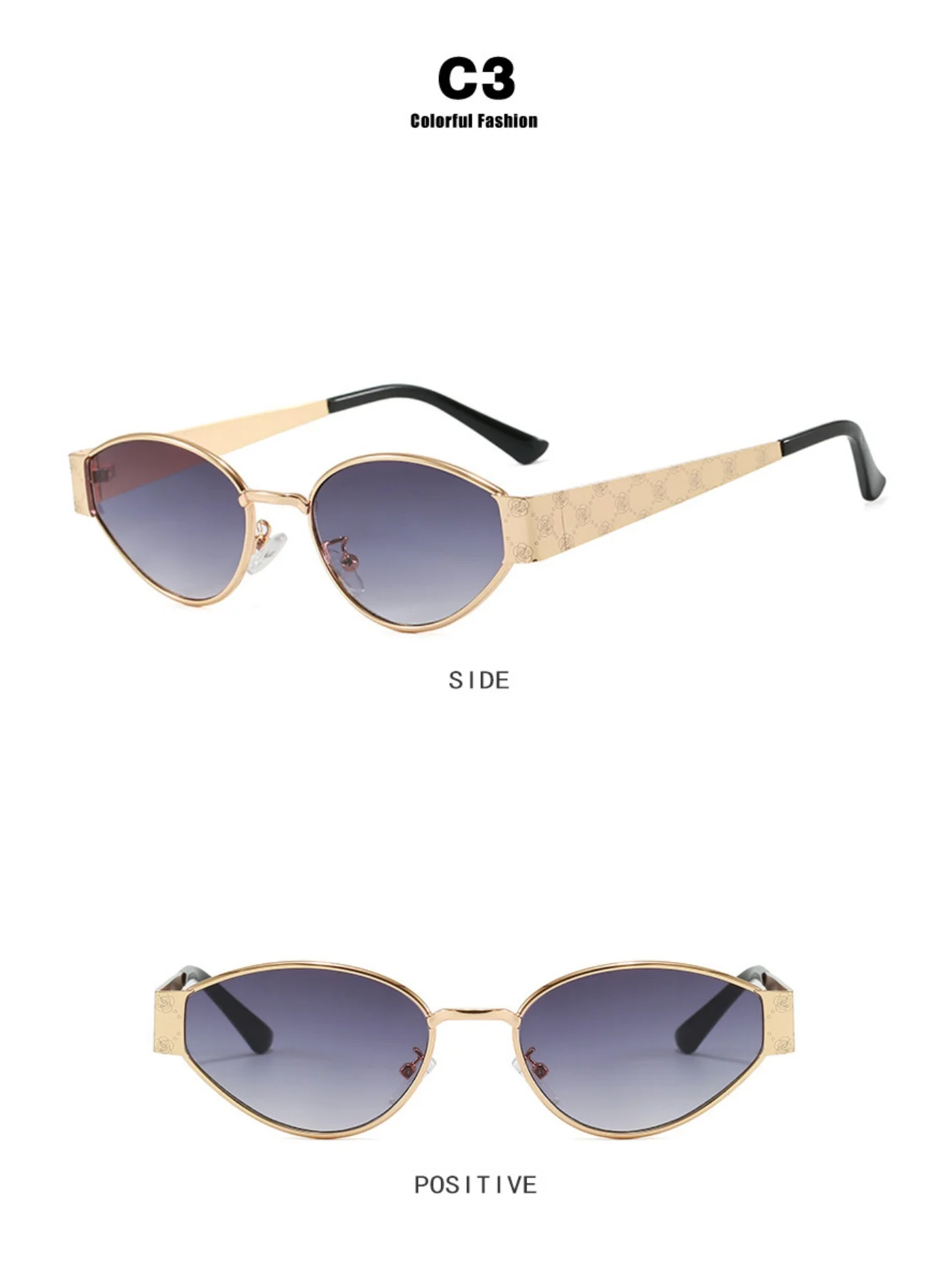Full-frame Cat-eye Sunglasses - Image 5