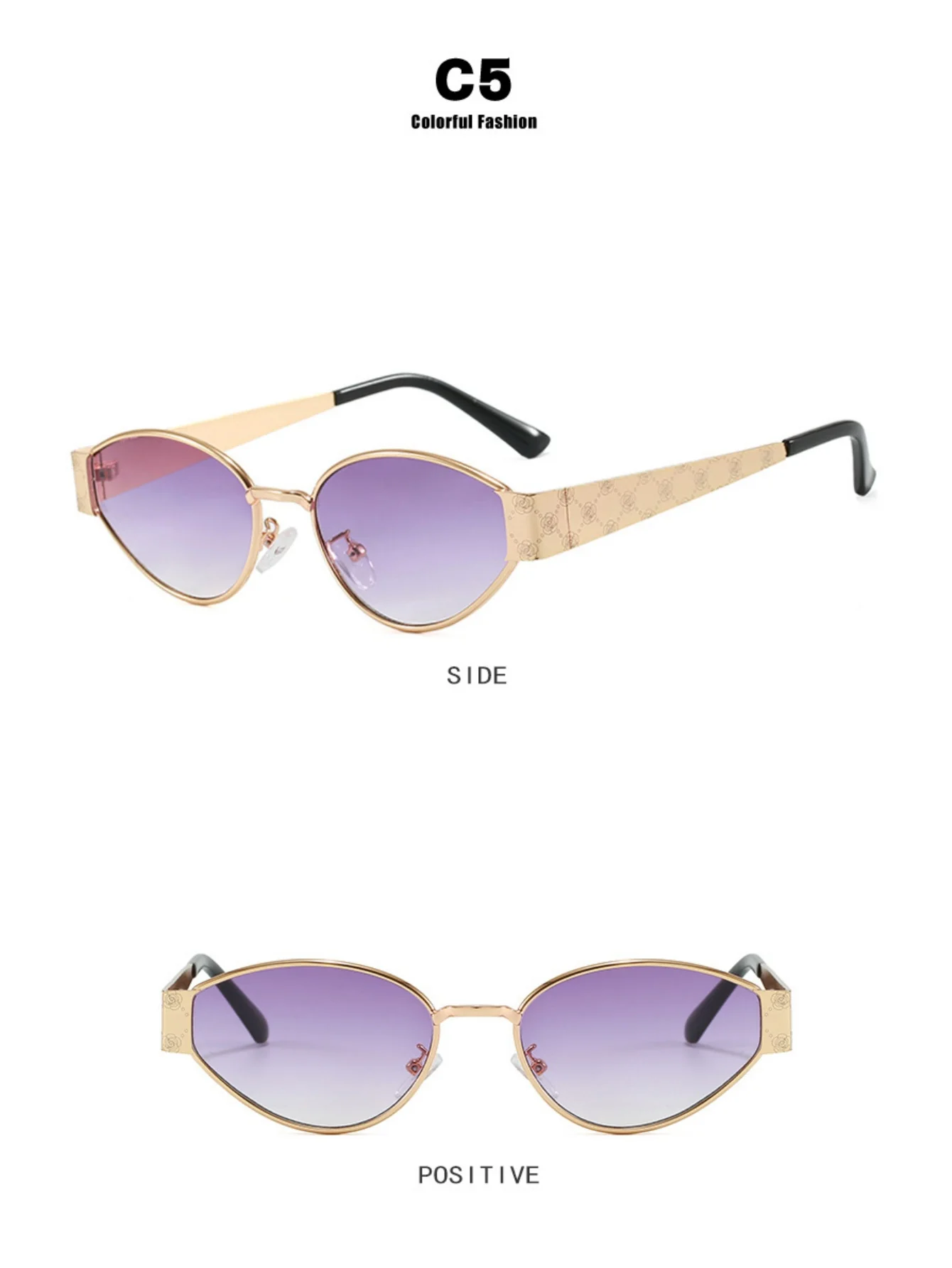 Full-frame Cat-eye Sunglasses - Image 7