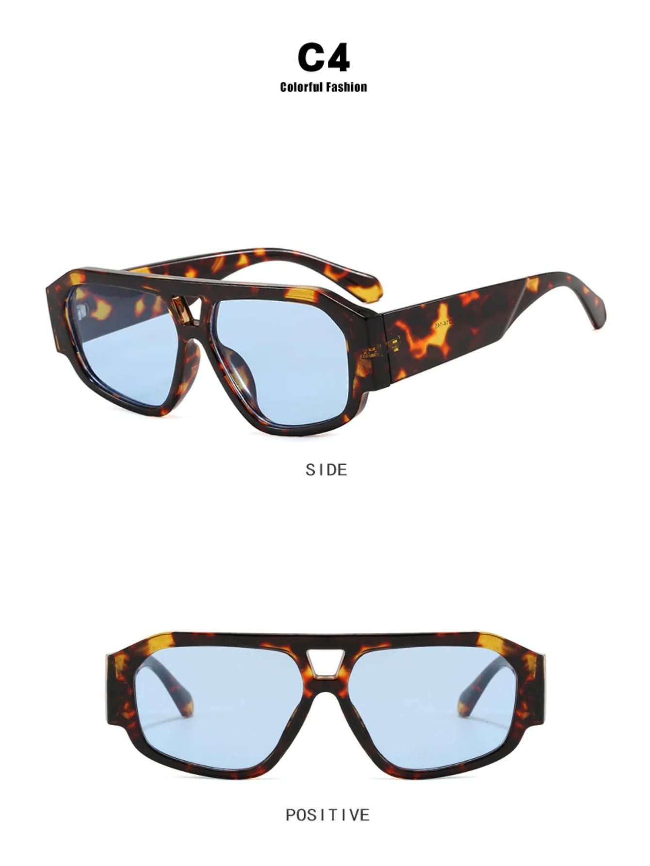 Full-frame Square Sunglasses - Image 11