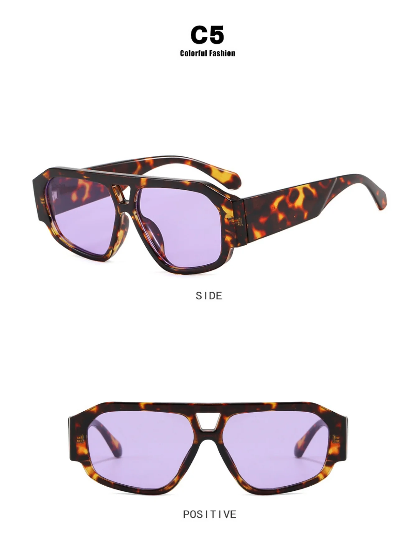 Full-frame Square Sunglasses - Image 13