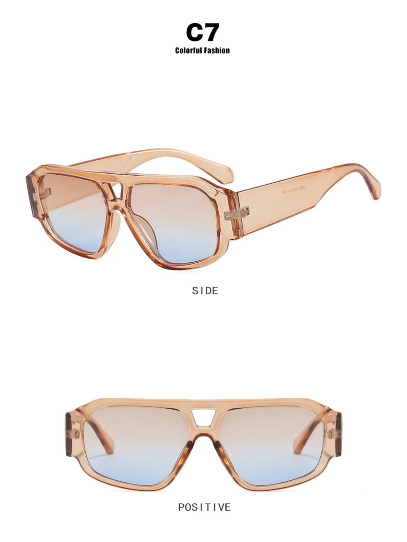 Full-frame Square Sunglasses - Image 17