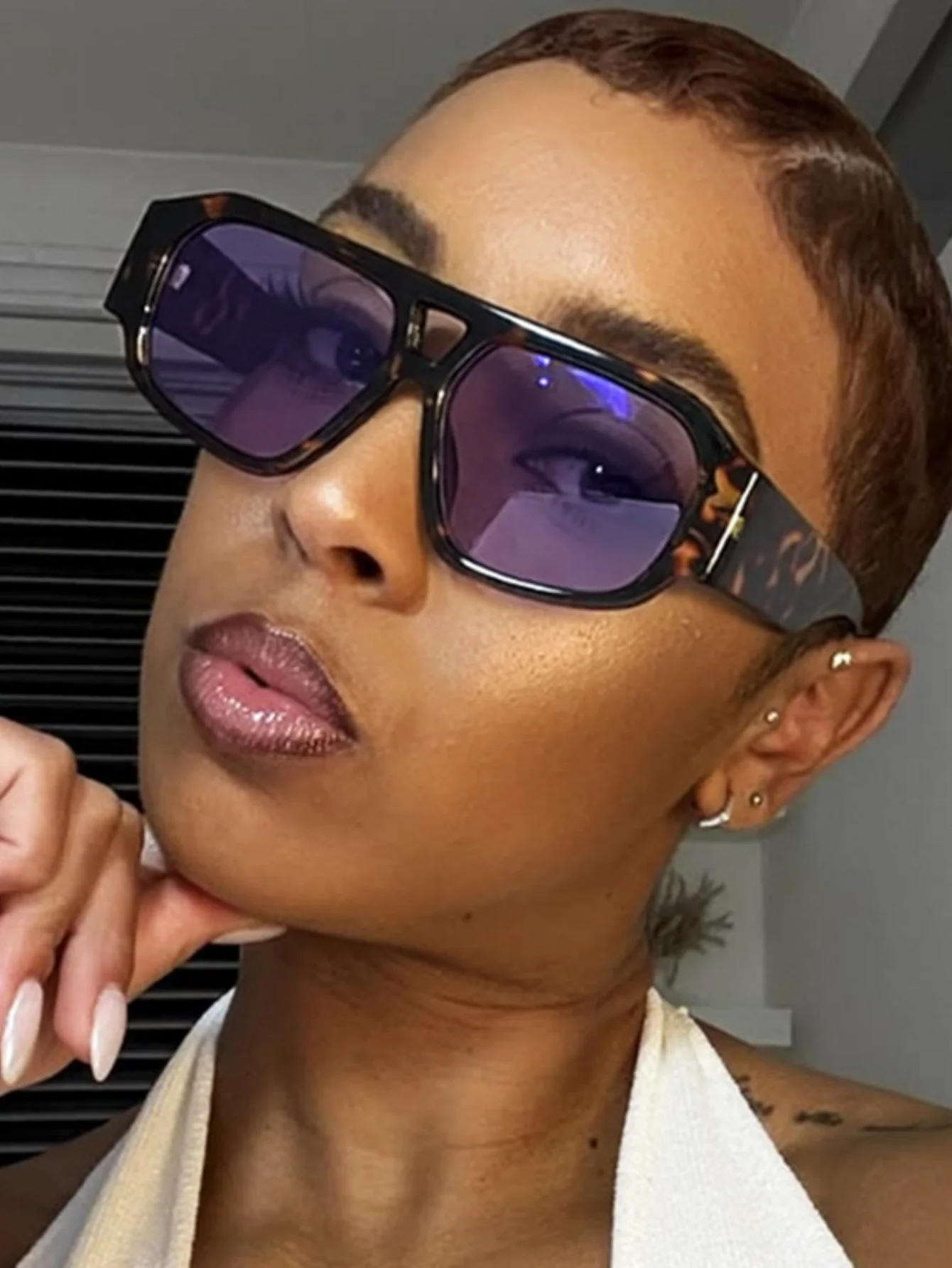 Full-frame Square Sunglasses - Image 2