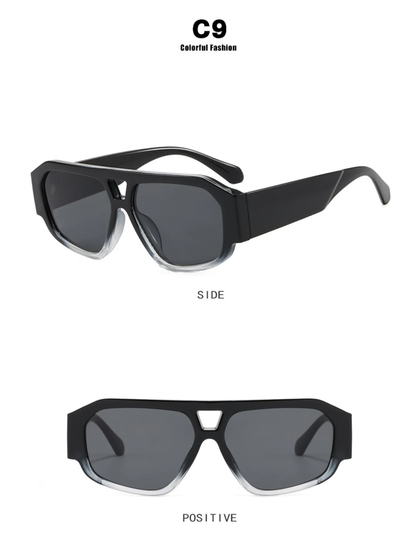Full-frame Square Sunglasses - Image 21
