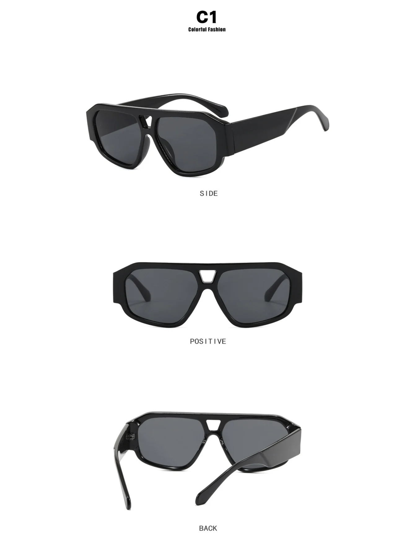 Full-frame Square Sunglasses - Image 5