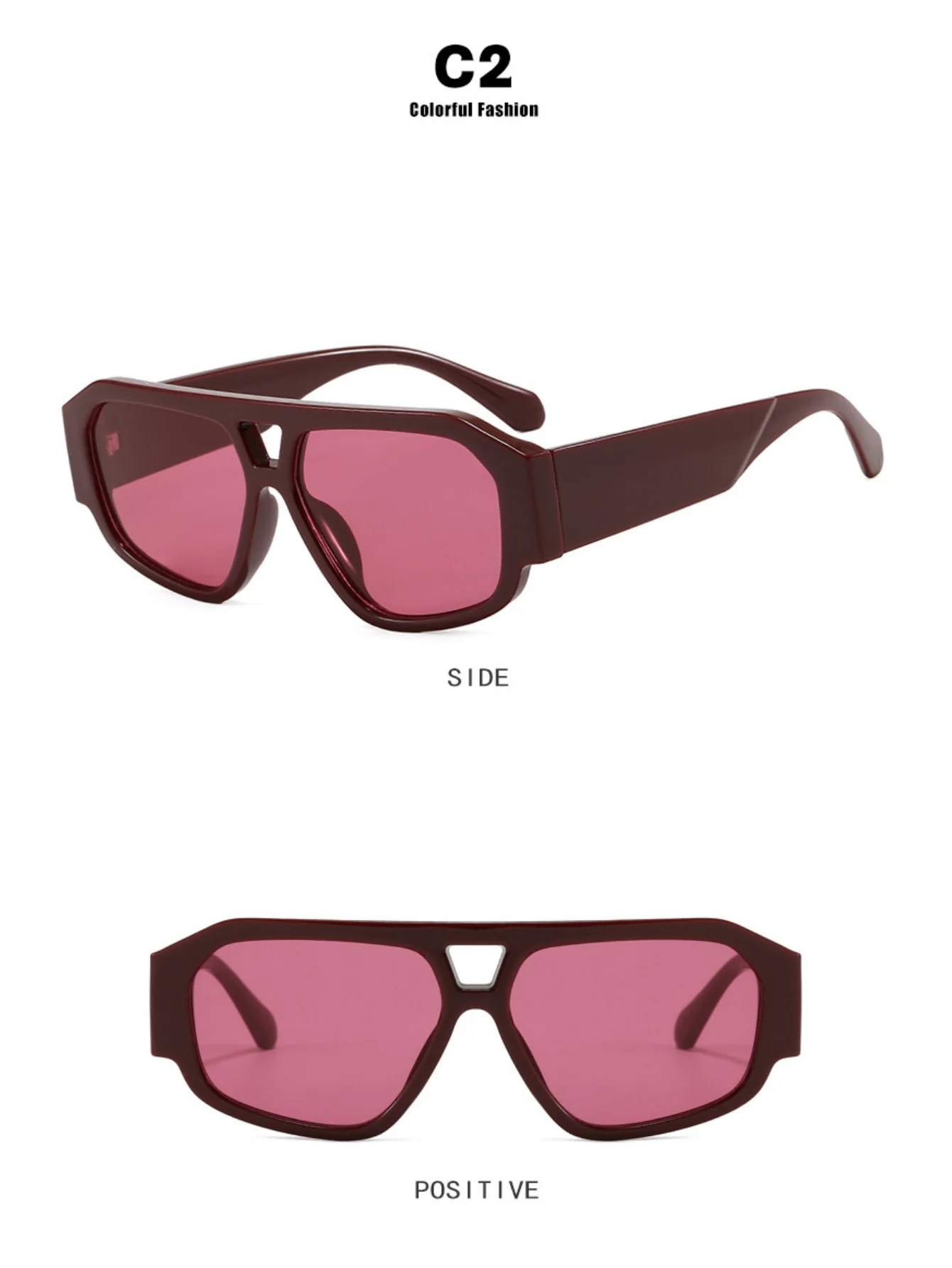 Full-frame Square Sunglasses - Image 7